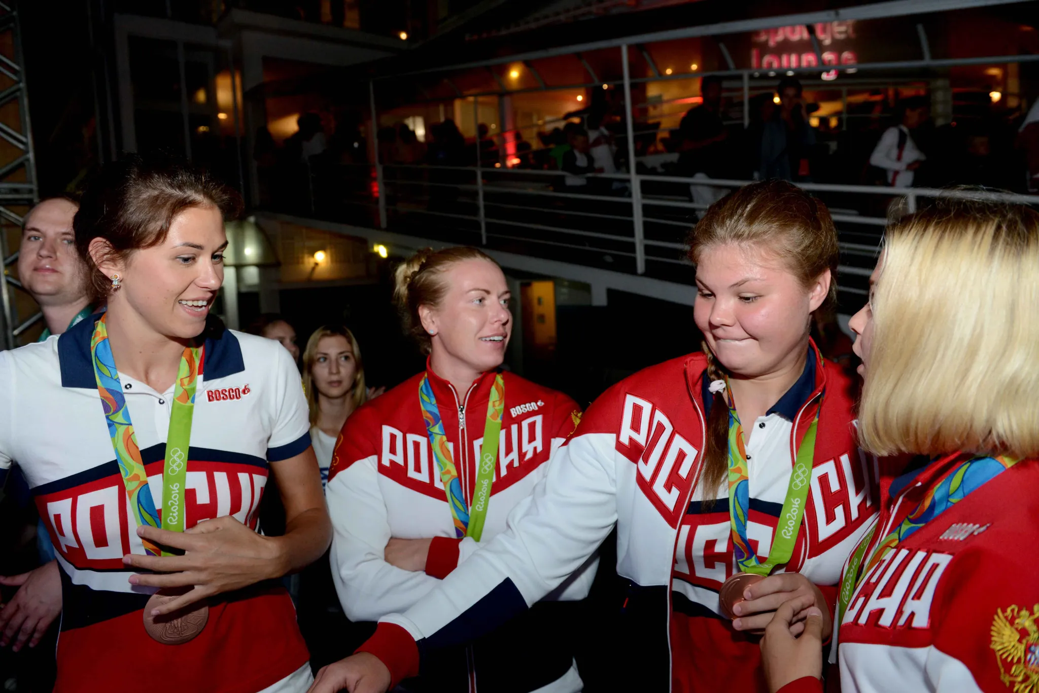 Photo gallery. Honoring medalists. RIO 2016.