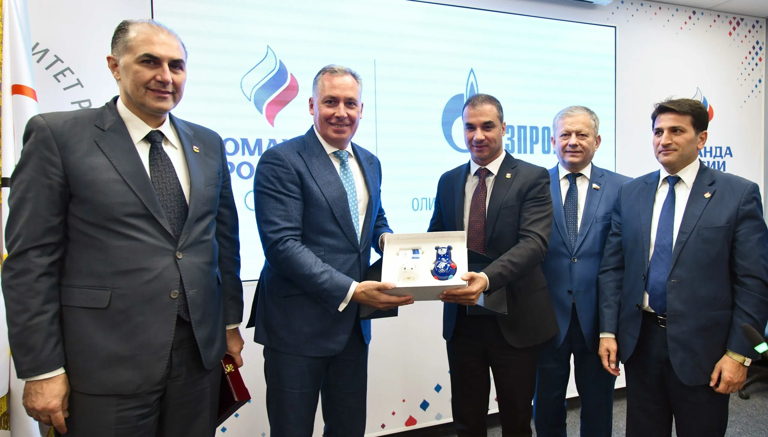 Stanislav Pozdnyakov met with the delegation of NOC Syria