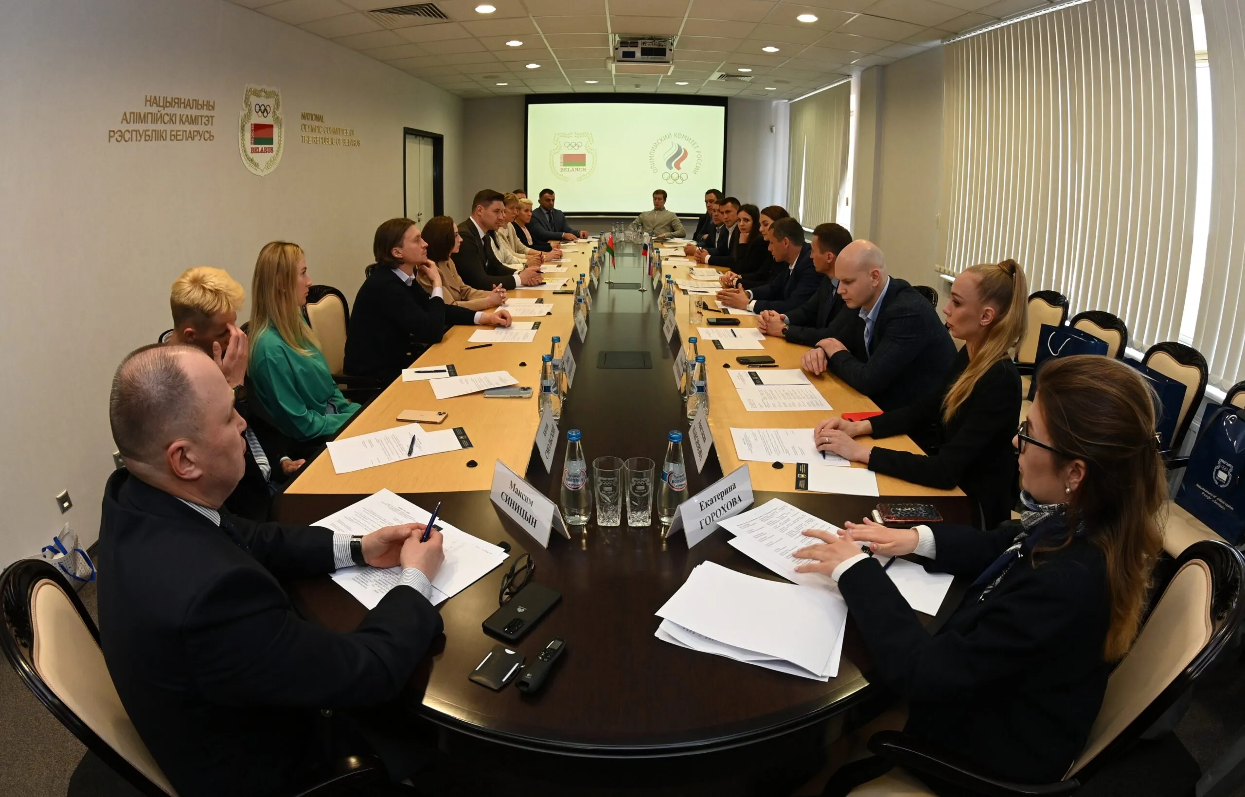 ROC Athletes’ Commission and the Athletes’ Commission of NOC Belarus held a working meeting in Minsk
