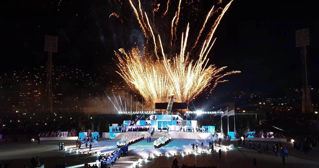 EYOF–2019 flame lit by Bosnian judo wrestler
