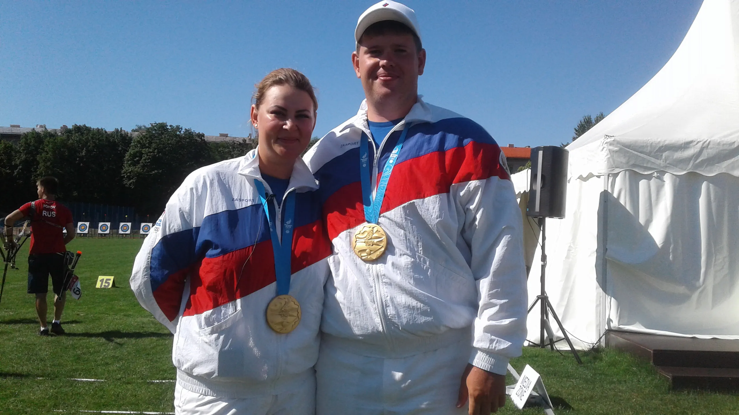 Лучники Наталья Авдеева и Антон Булаев – чемпионы II Европейских игр!