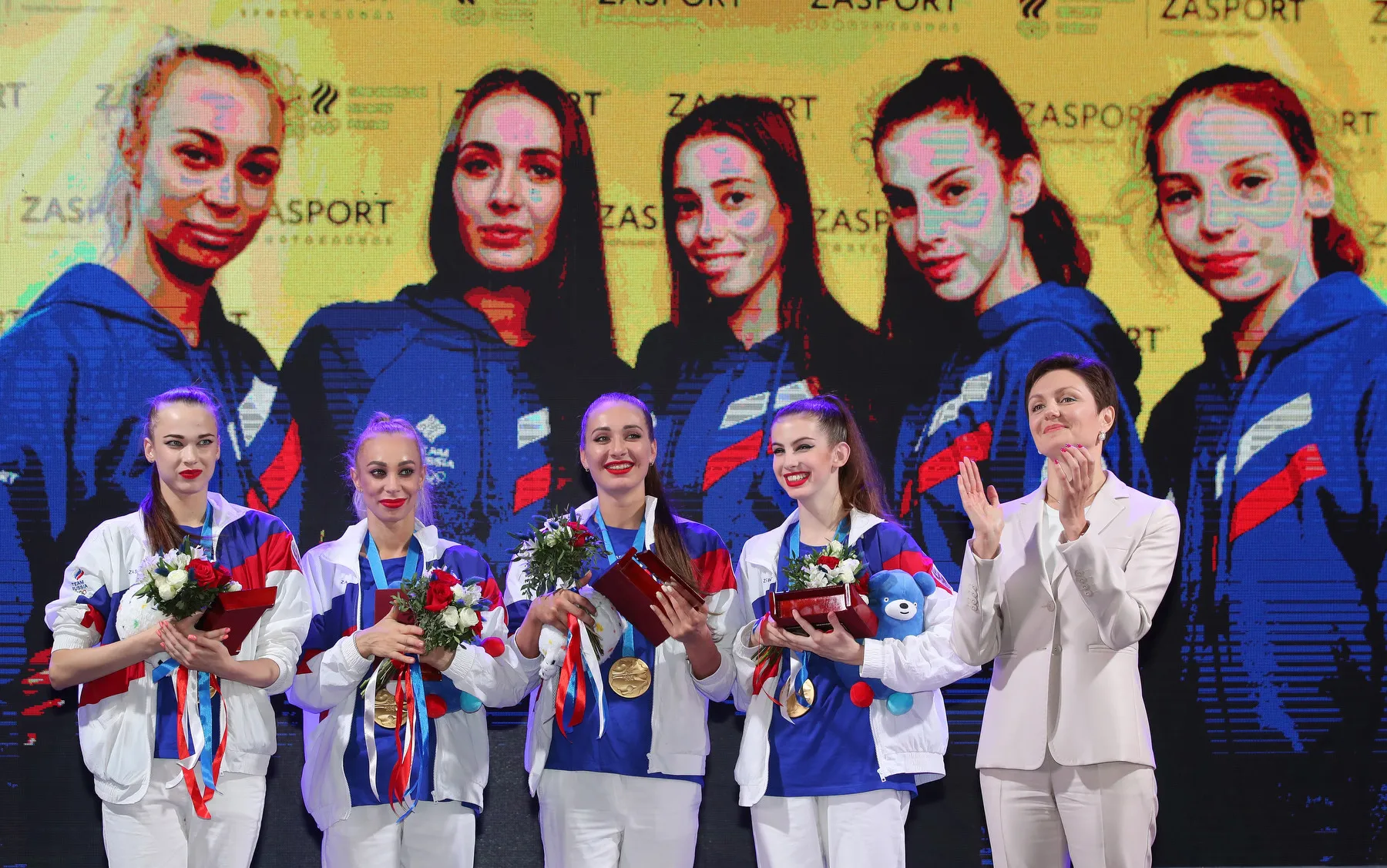 В экипировке ZASPORT на верхнюю ступень пьедестала!