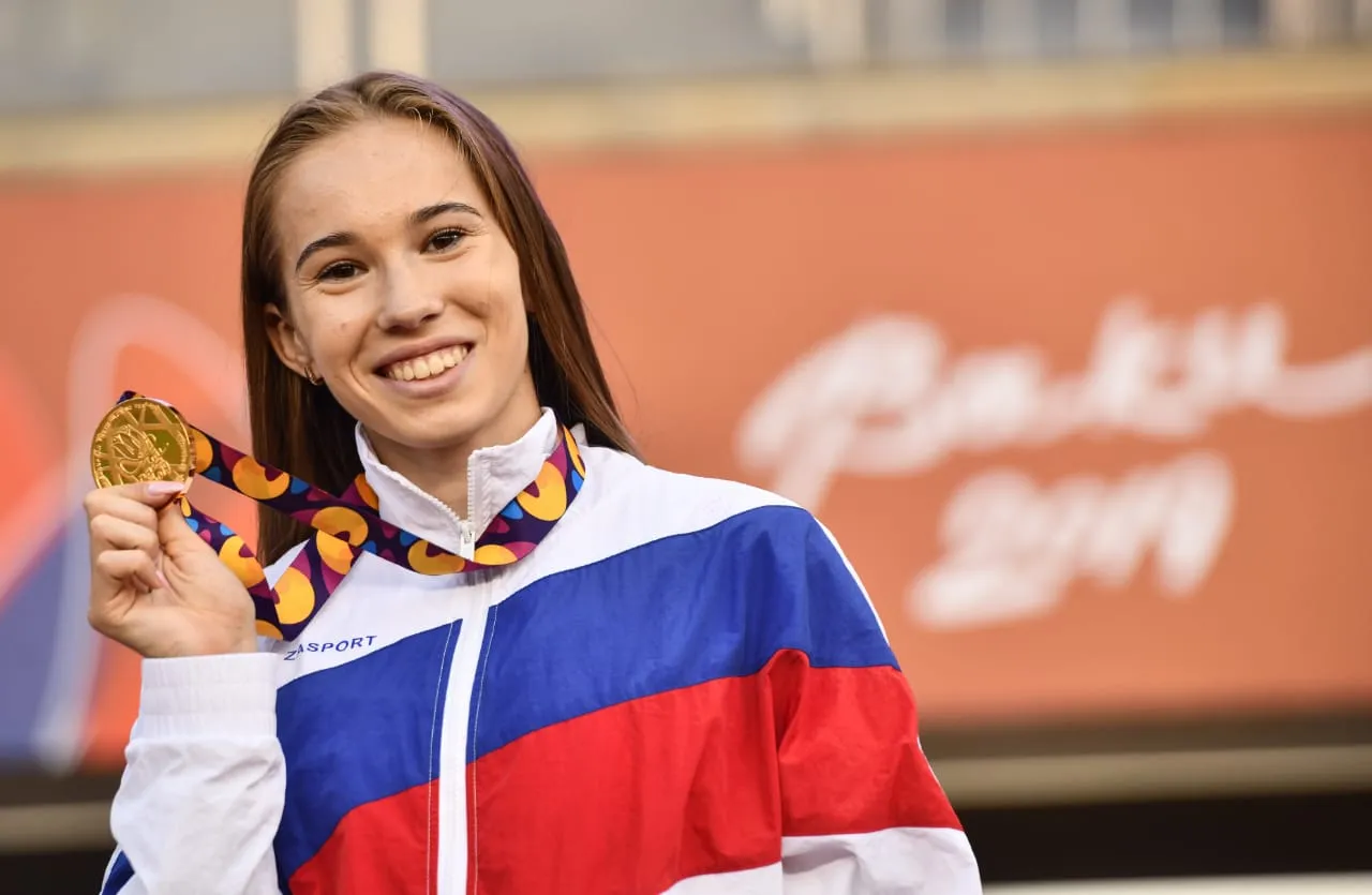 Легкоатлетка Олеся Солдатова – чемпионка XV ЕЮОФ