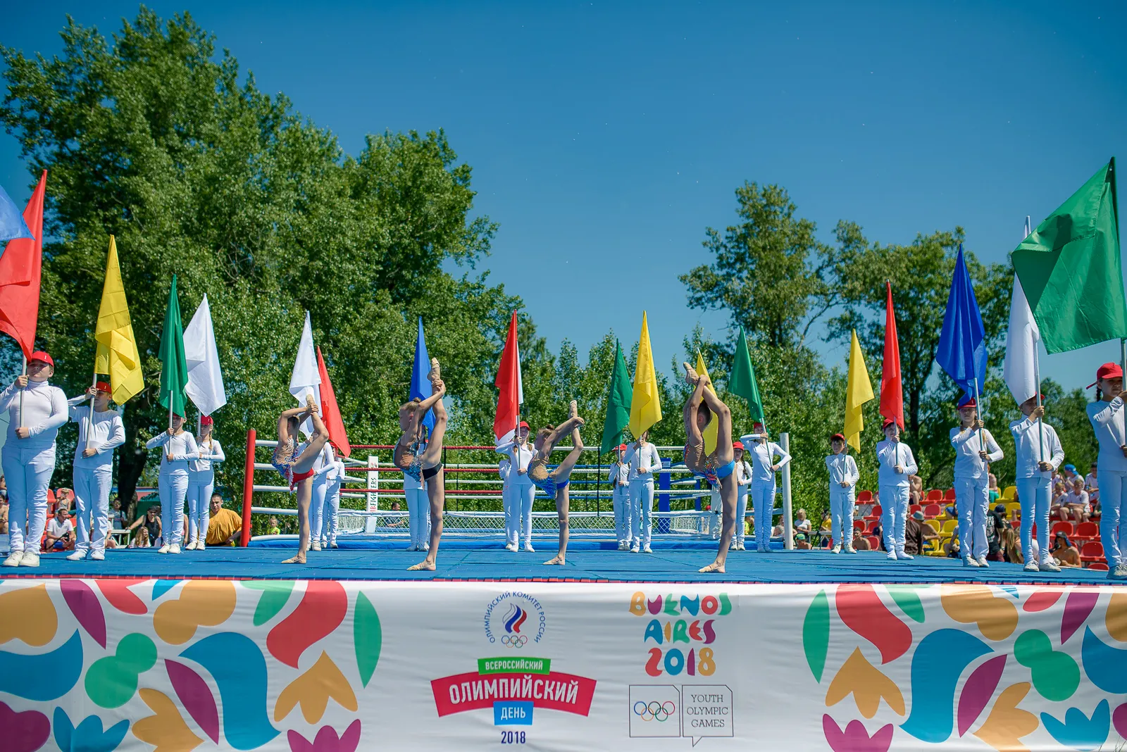 Всероссийский Олимпийский день 2018 в Красноярске