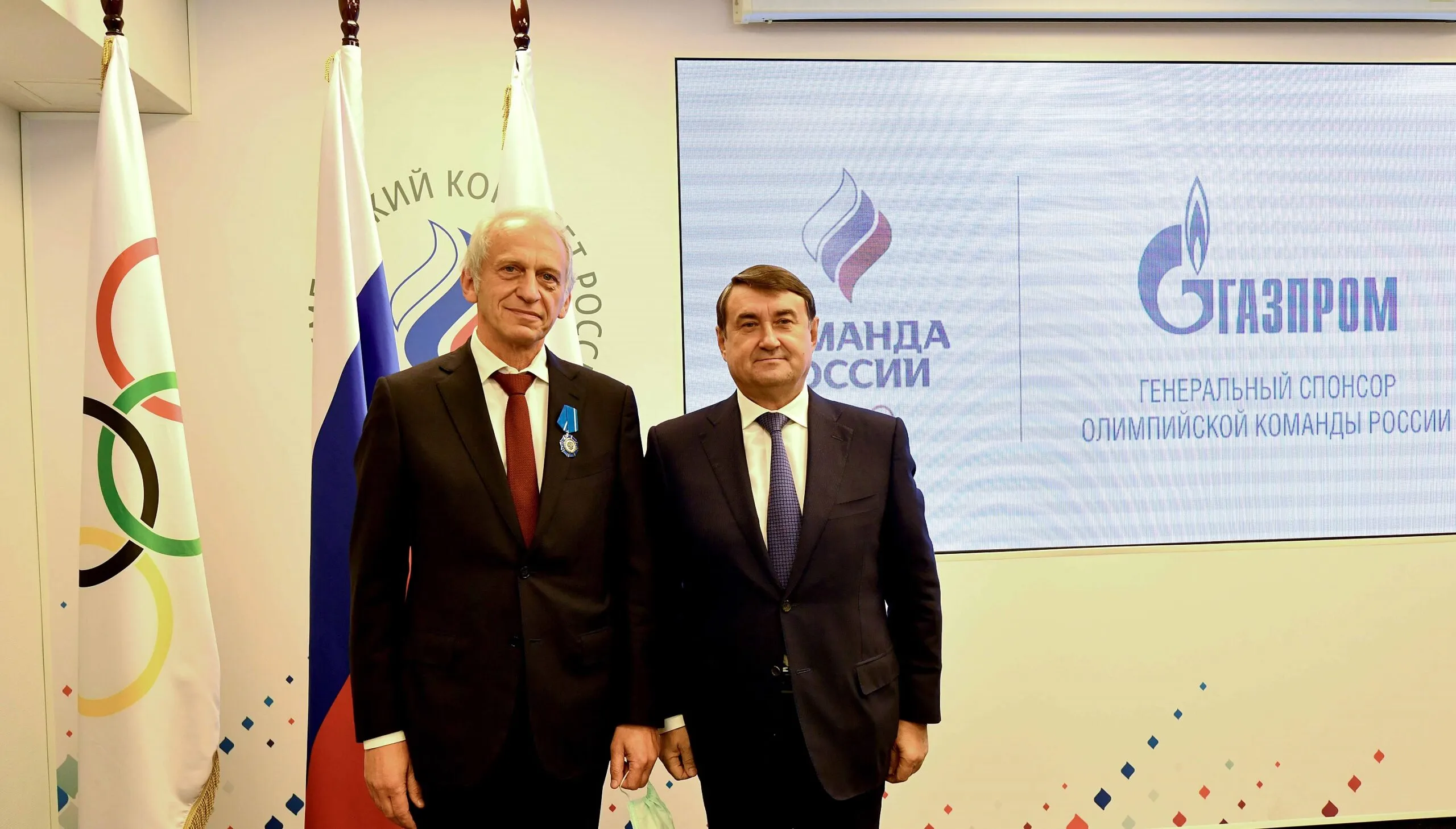 State awards ceremony held at the Russian Olympic Committee