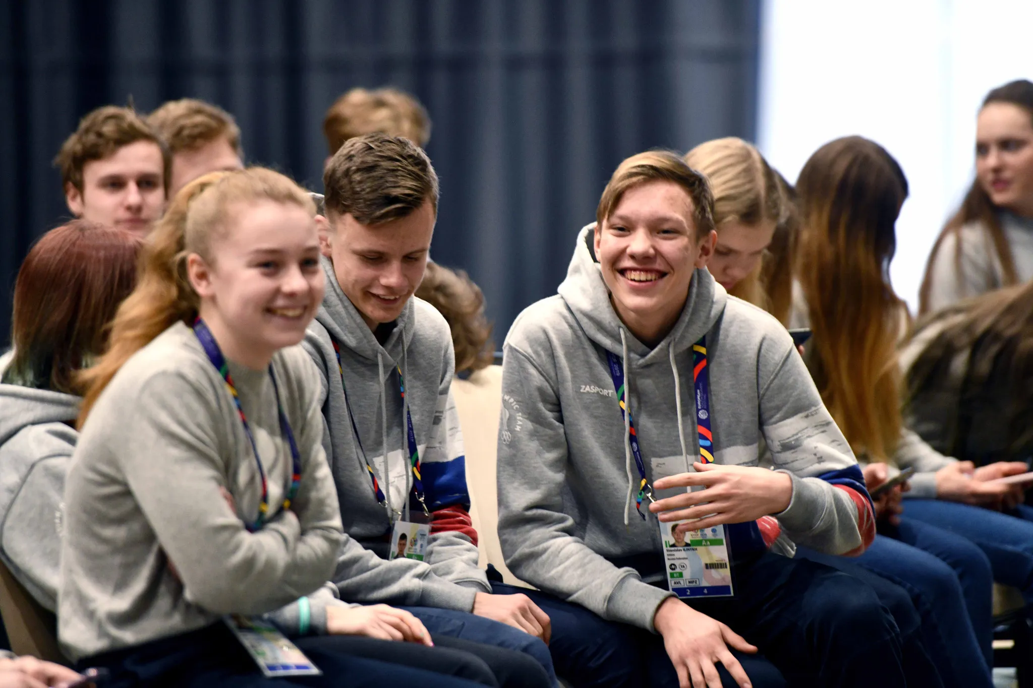 Athletes Honoring Ceremony at EYOF-2019 in Sarayevo