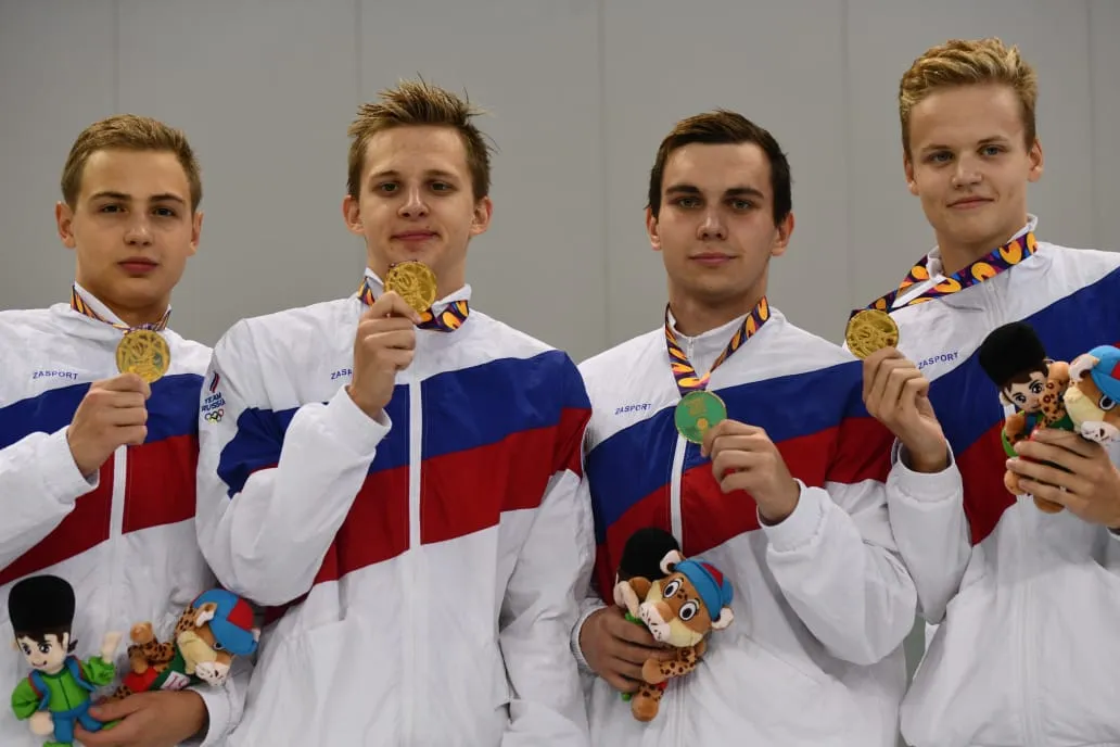 Мужская сборная России по плаванию – чемпион ЕЮОФ-2019