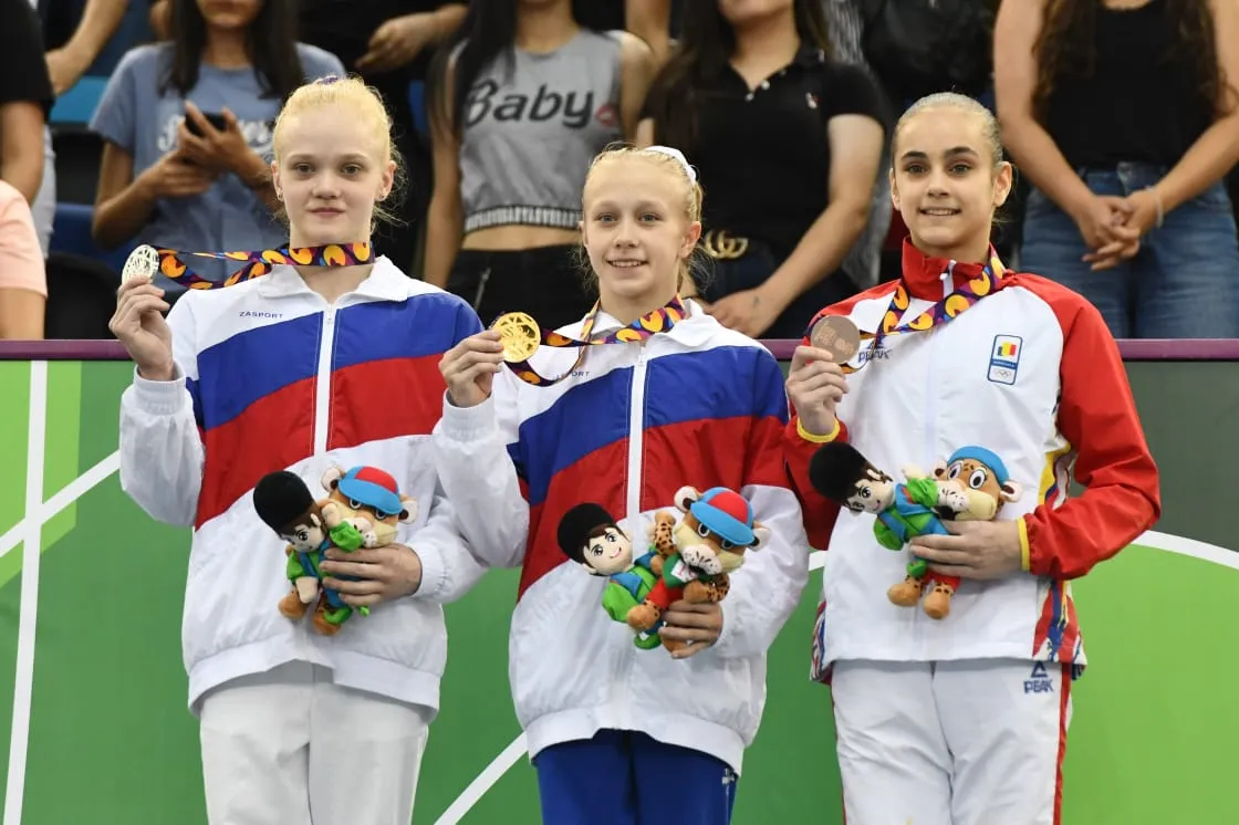 Гимнастка Виктория Листунова завоевала четвертое “золото” ЕЮОФ-2019