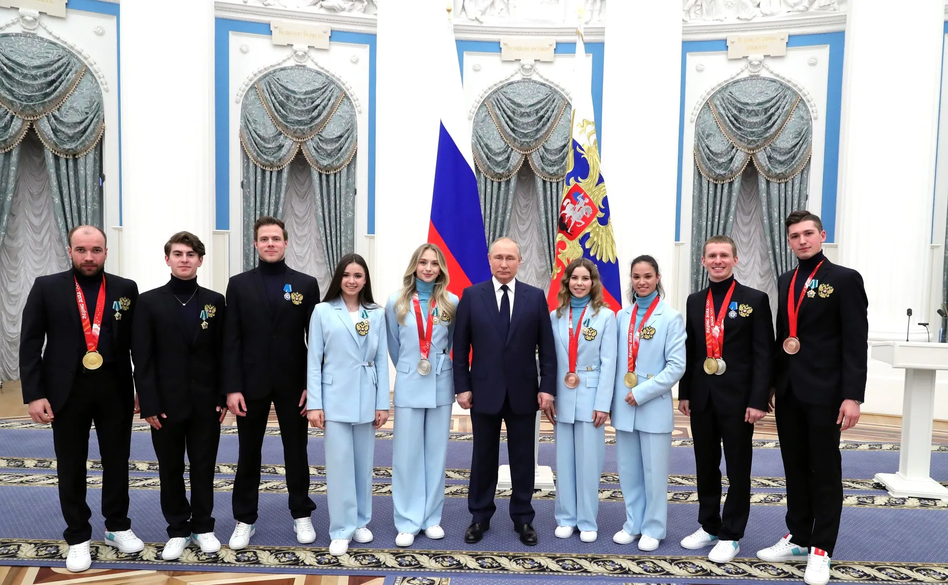 Vladimir Putin: “The brilliant and strong-willed triumphs of our Olympians are the real decorations of the 2022 Winter Olympics”