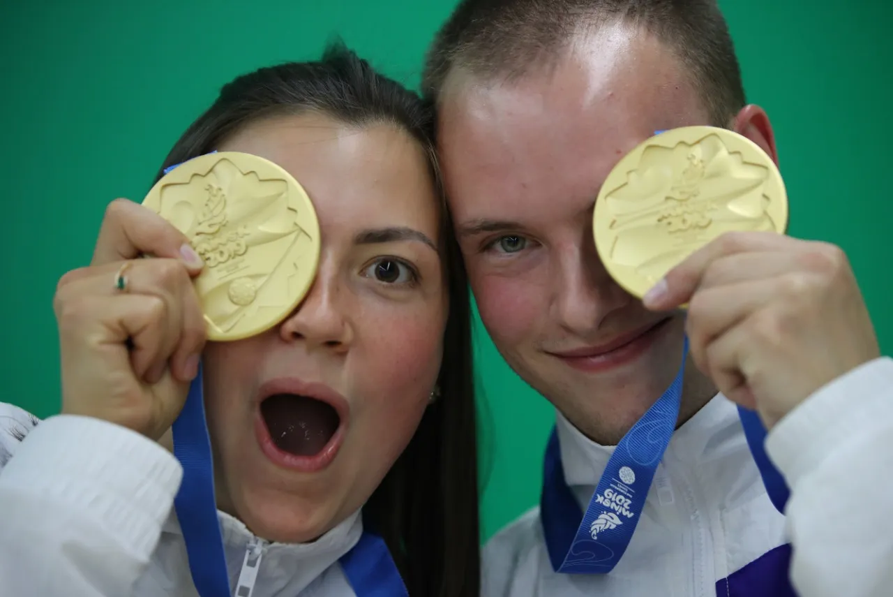 Стрелки Маргарита Ломова и Артем Черноусов – чемпионы II Европейских игр!