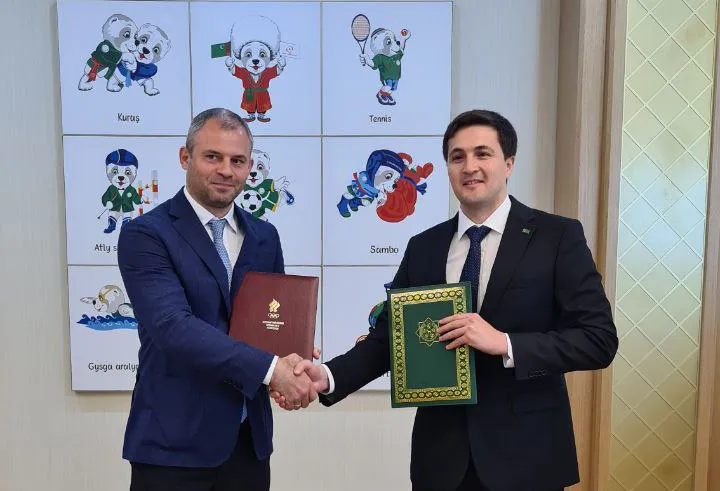 The Russian Olympic Committee and the National Olympic Committee of Turkmenistan signed a Memorandum of Cooperation
