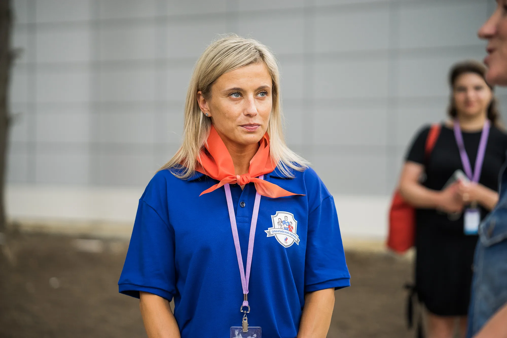 Елена Замолодчикова приняла участие в проекте “Олимпийский патруль” в ВДЦ “