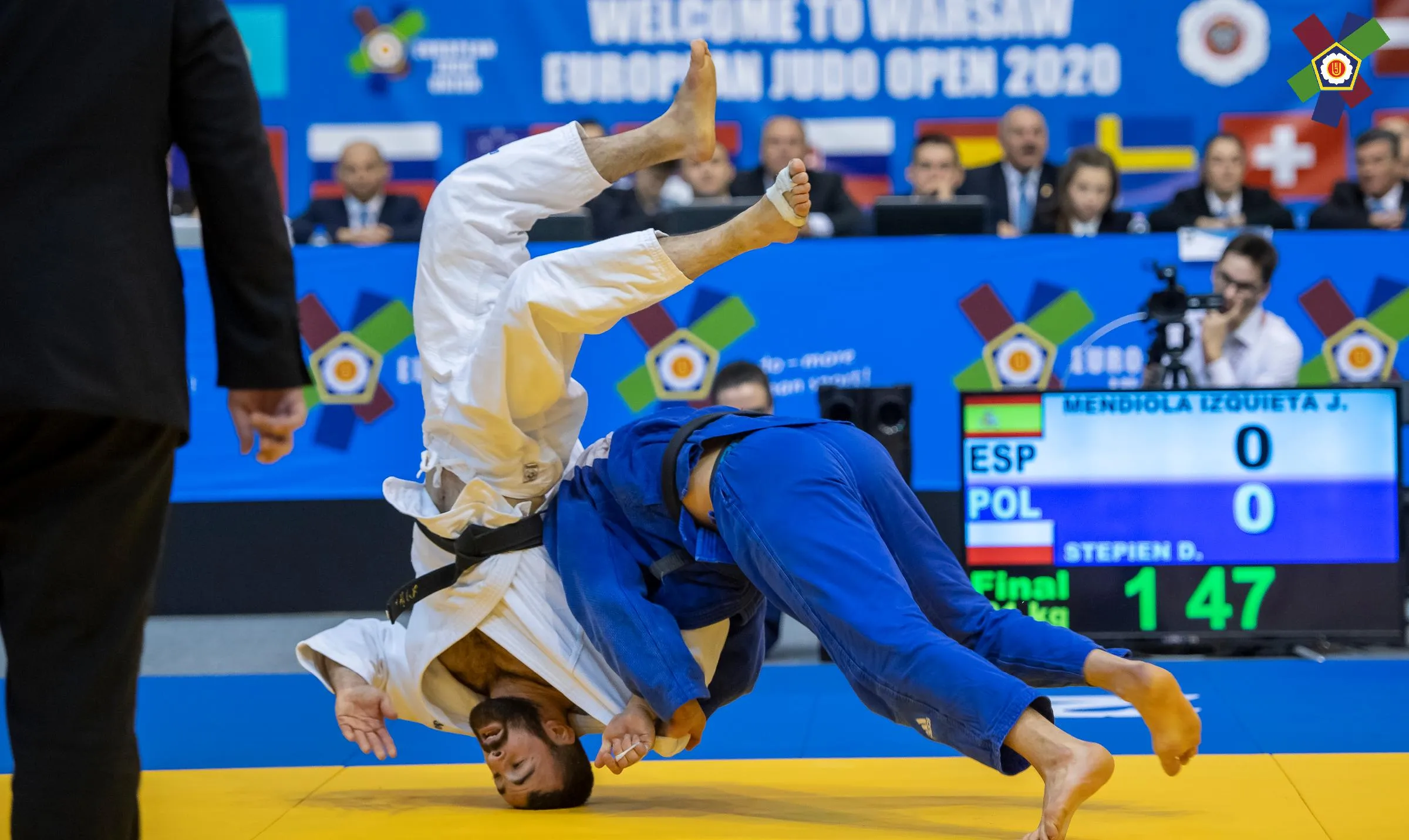 Объявлена новая дата проведения чемпионата Европы по дзюдо