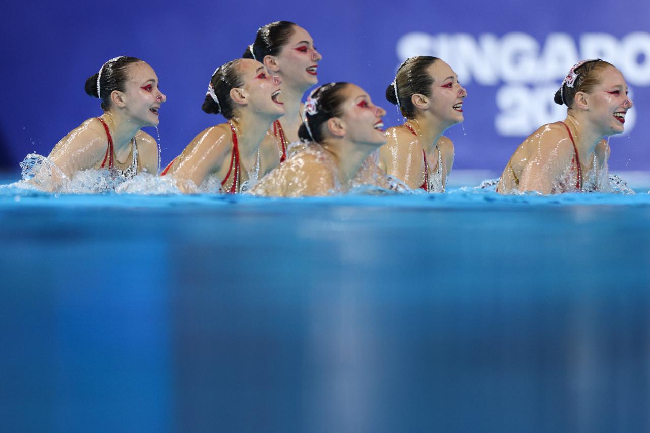 Российские синхронистки – серебряные призеры чемпионата мира!