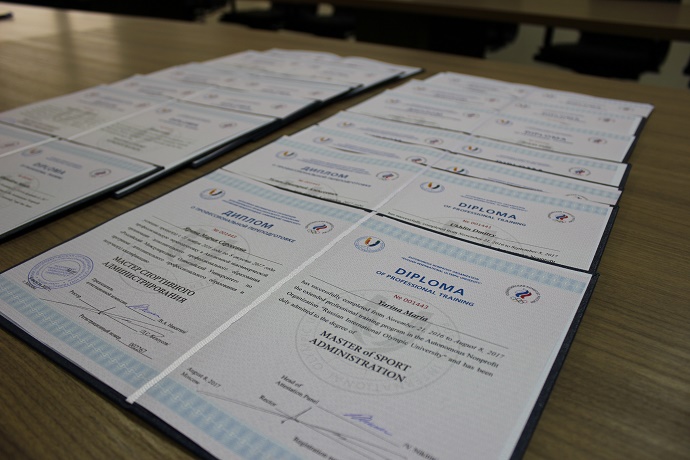 14 ROC employees became "Masters of Sports Administration"