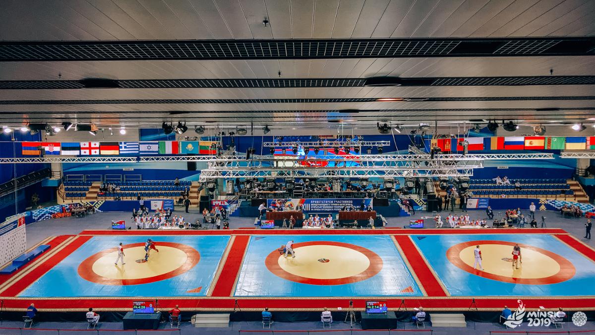 Самбисты проверили готовность Минска к II Европейским играм