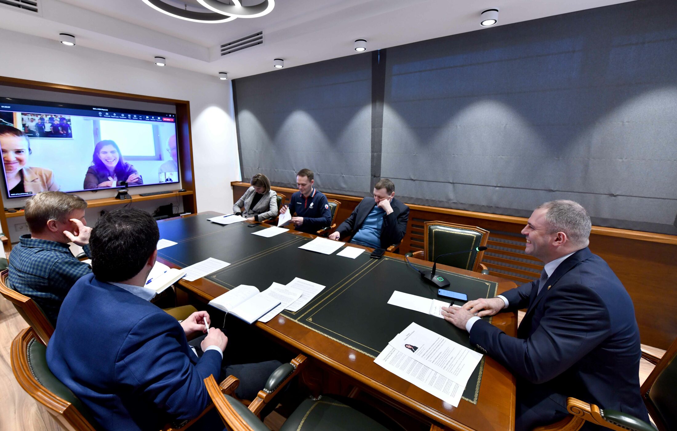 ROC and Israel NOC hold working meeting