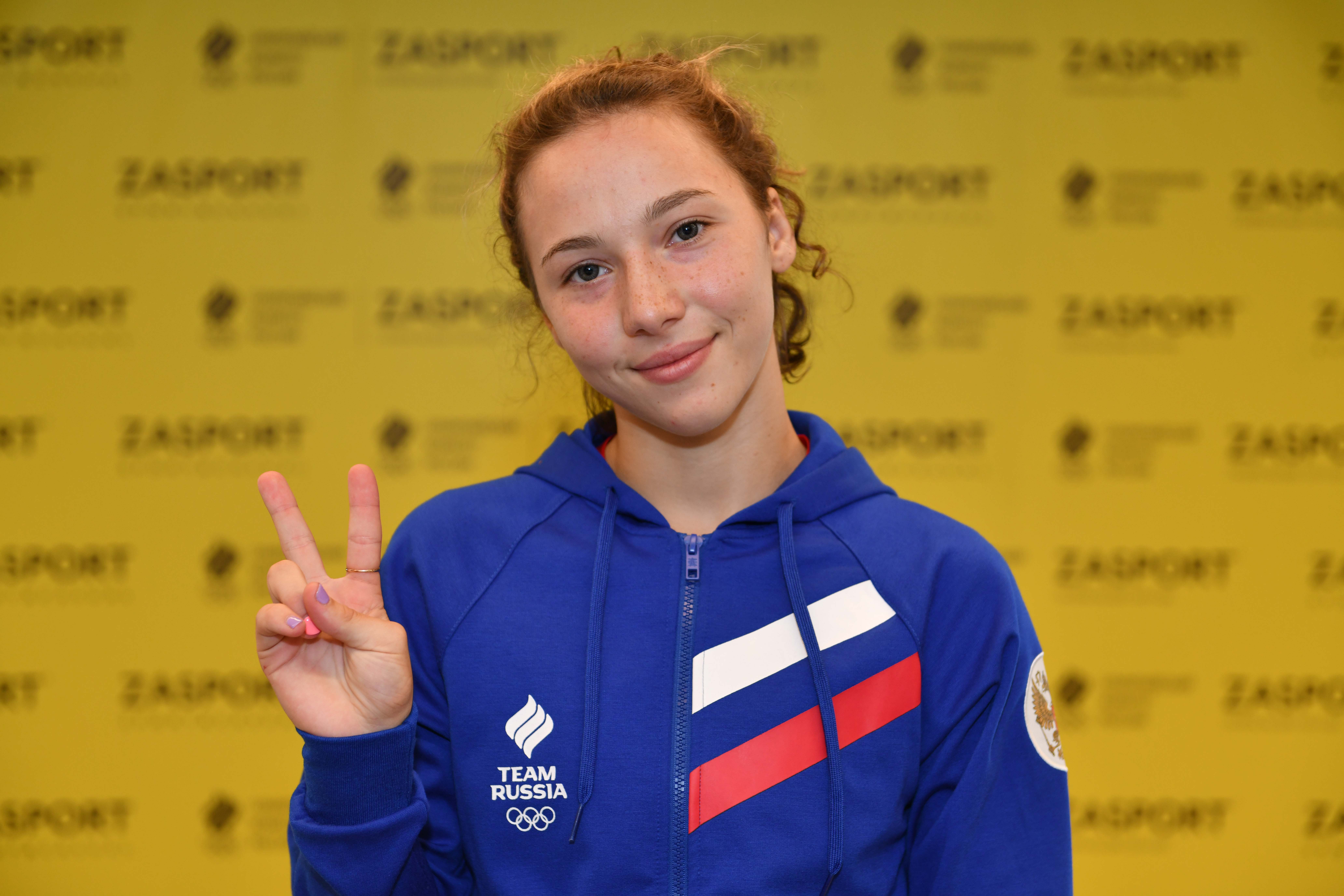Борец Полина Лукина – чемпионка ЕЮОФ-2019