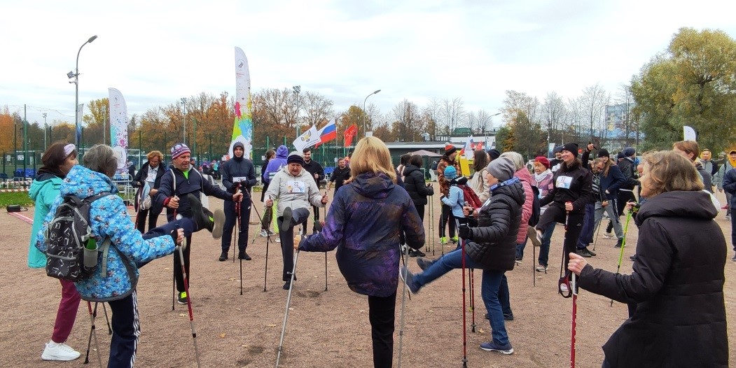 Всероссийский день ходьбы в Санкт-Петербурге