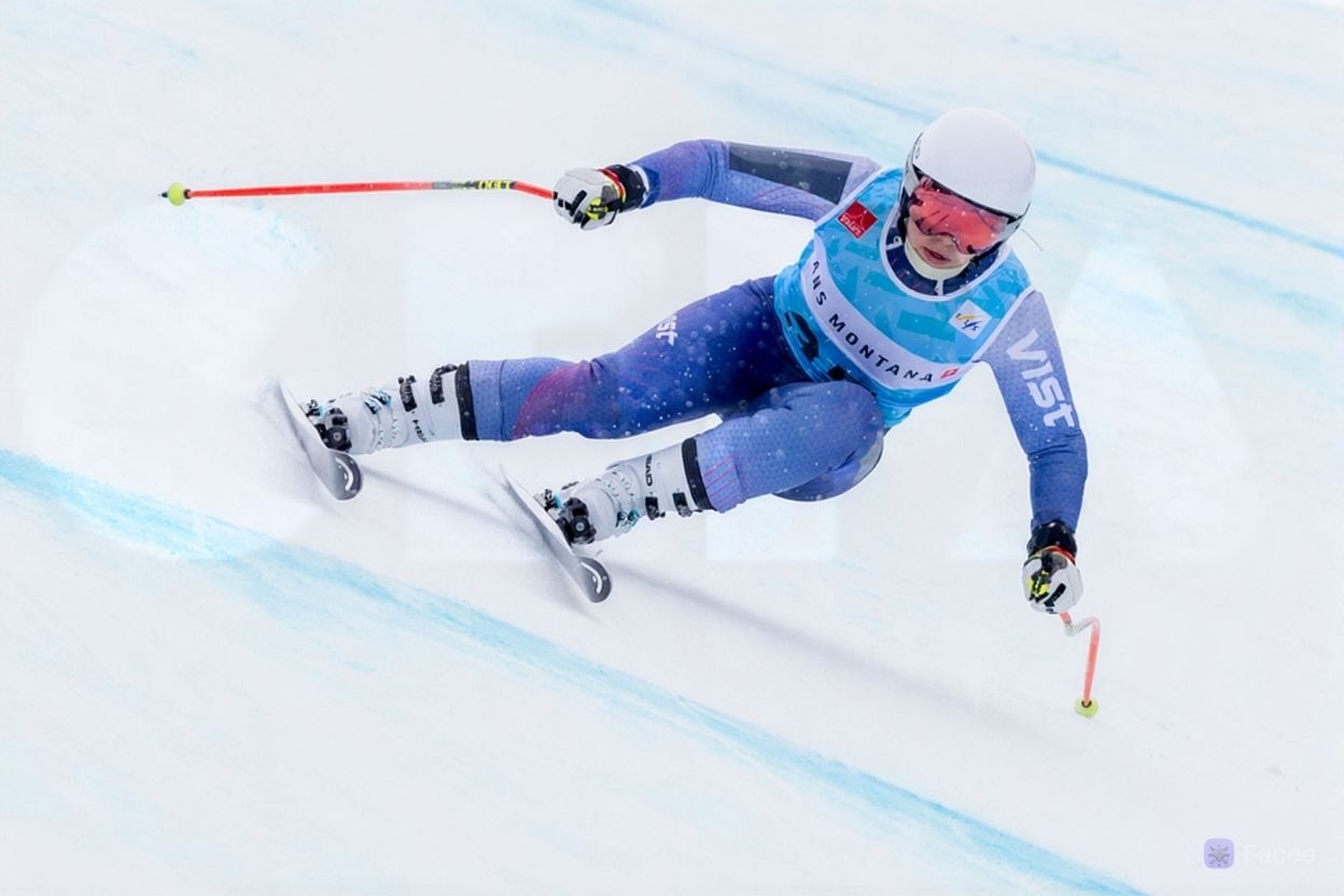 Юлия Плешкова стала 22-й в скоростном спуске на Играх-2026