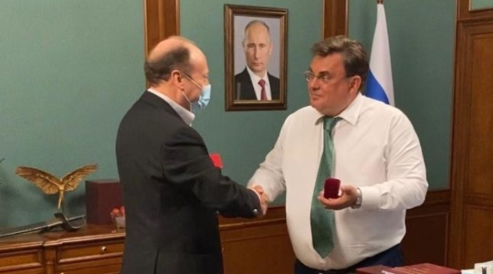 Константин Чуйченко награжден знаком «За заслуги в развитии современного пятиборья в России»