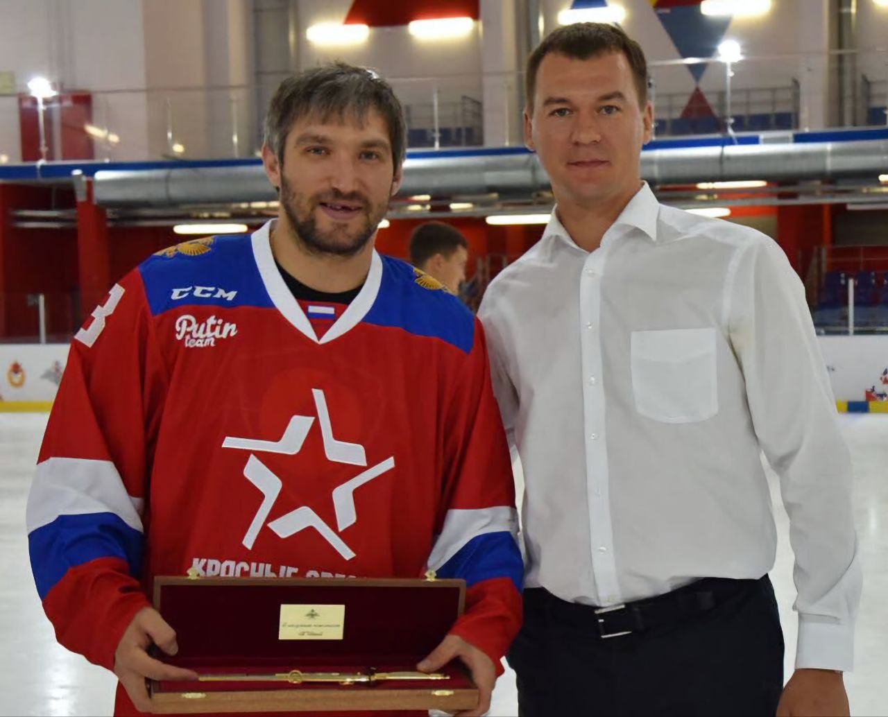 Mikhail Degtyarev: «We are proud of Alexander Ovechkin, we are proud of Russian sports!»