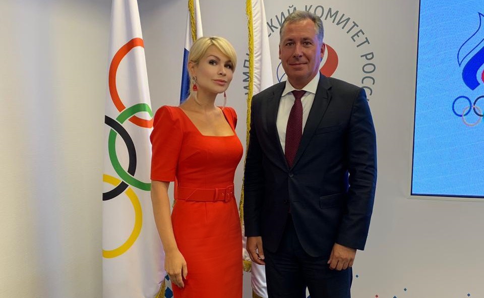 Stanislav Pozdnyakov met with the President of the Russian Luge Federation