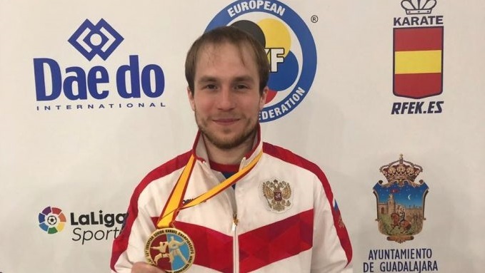Евгений Плахутин – единственный российский каратист на II Европейских играх