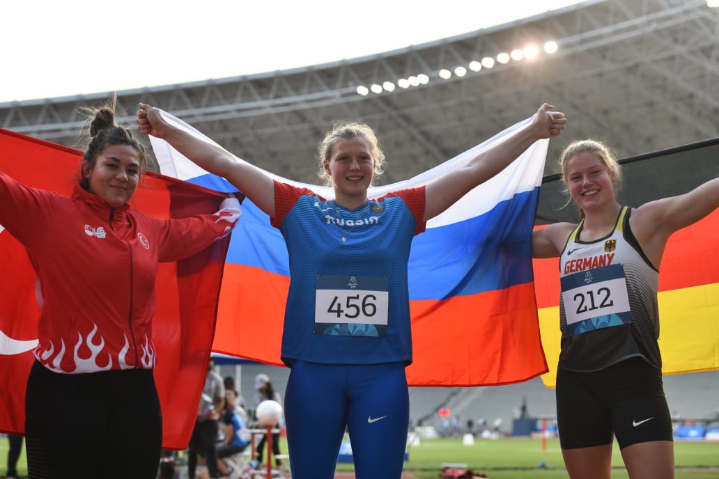Дискоболка Виолетта Игнатьева – чемпионка ЕЮОФ в Баку.