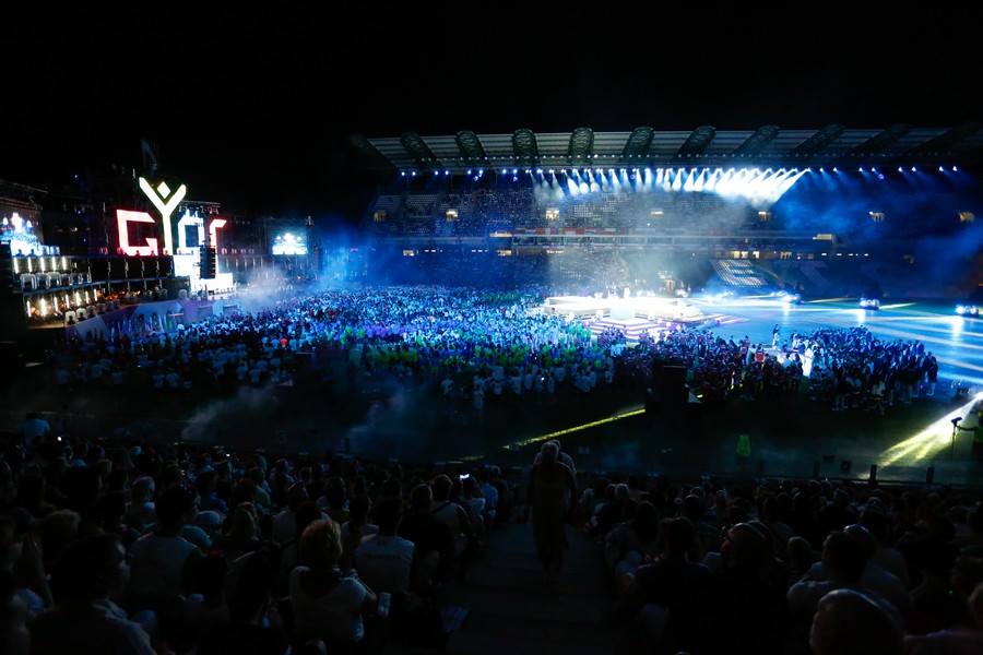 Photo gallery of the day. Opening ceremony.