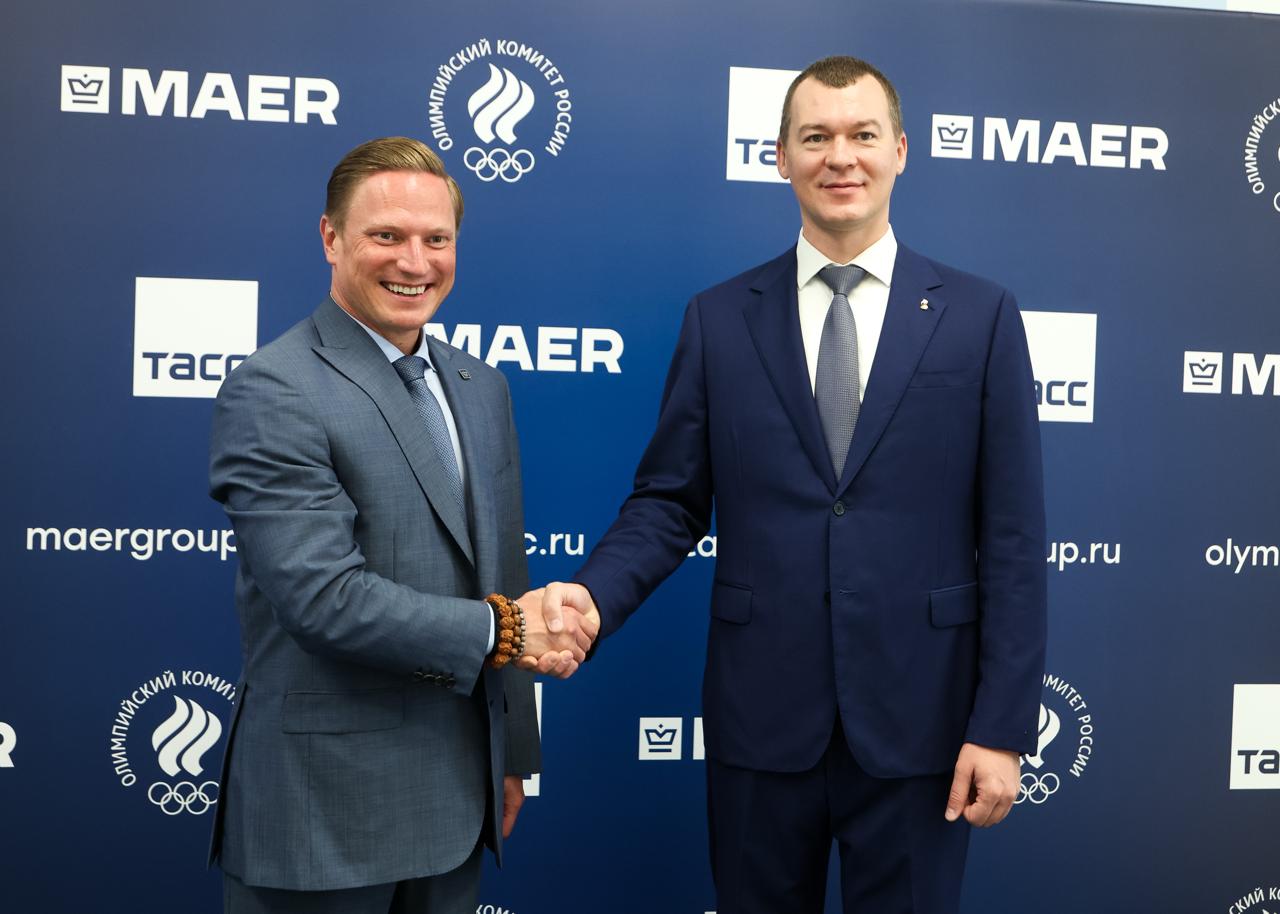 Медиахолдинг МАЕР — новый партнёр Олимпийского комитета России!
