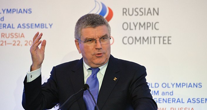 Thomas Bach Congratulated Pozdnyakov on his Election to as President of the ROC