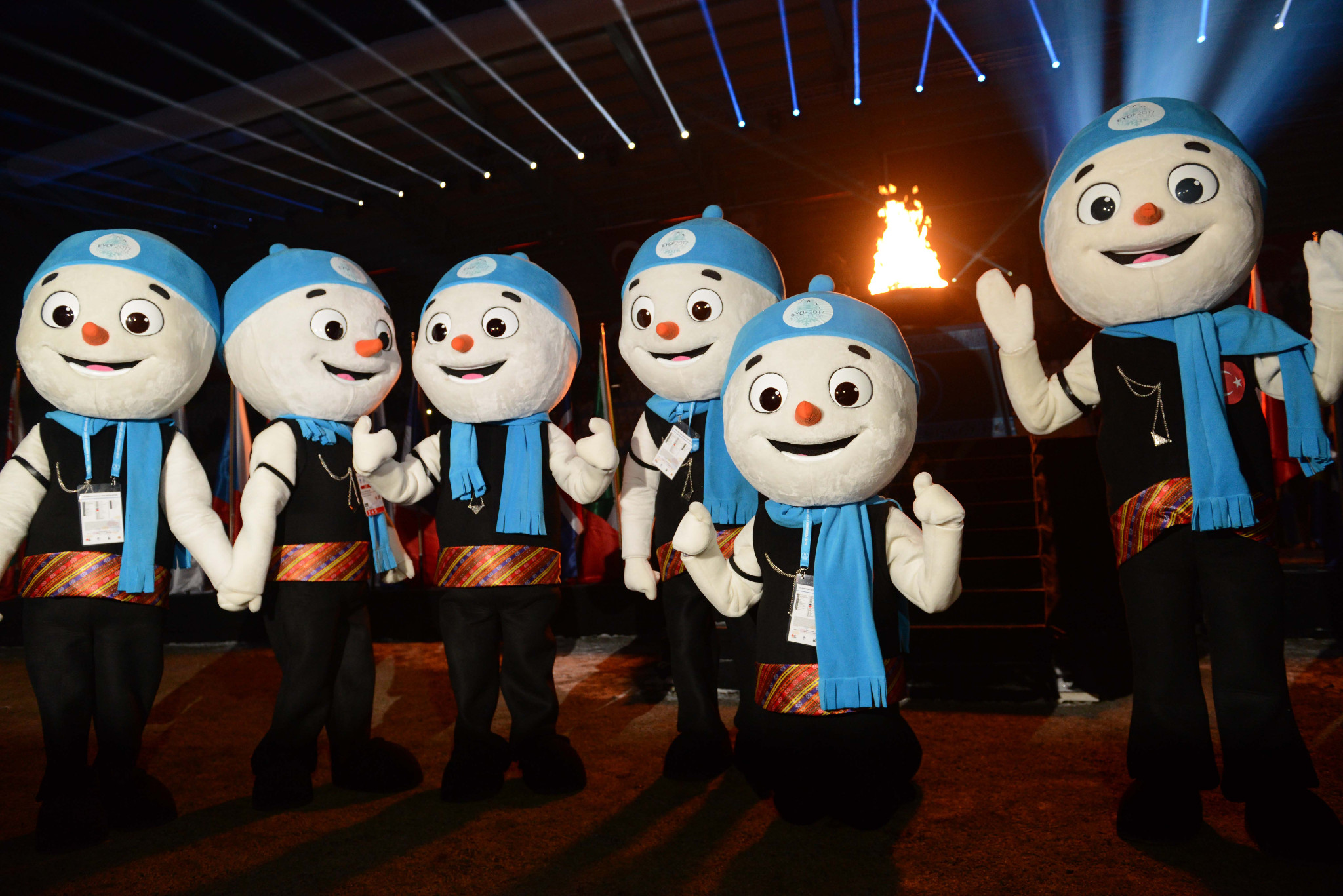 Opening Ceremony of the 13th European Youth Olympic Winter Festival in Erzurum