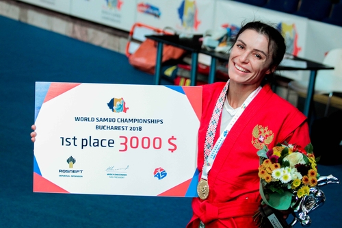 Сборная России отмечает победами 80-летие мирового самбо