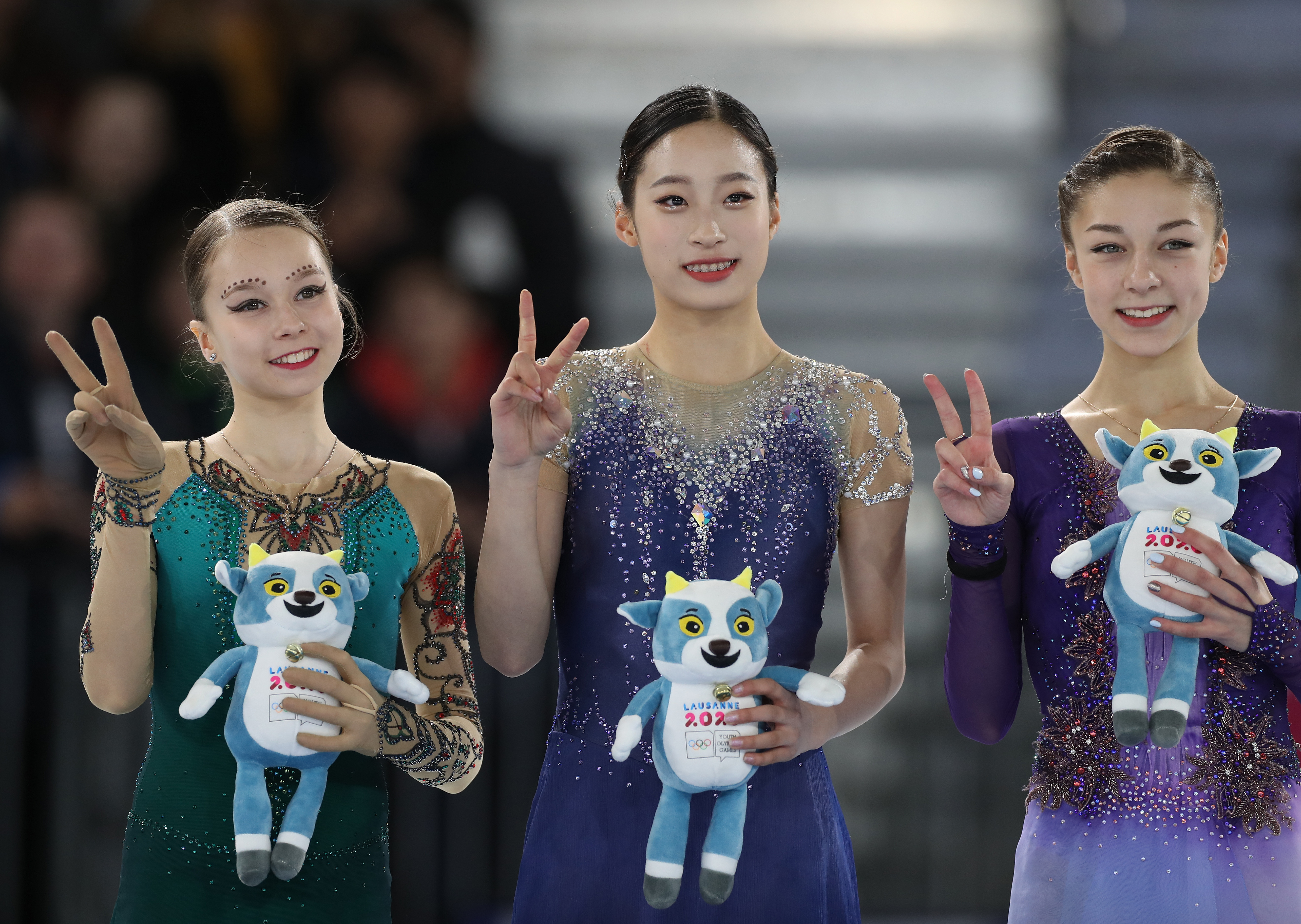 Фигуристки Синицына и Фролова выиграли «серебро» и «бронзу» ЮОИ-2020