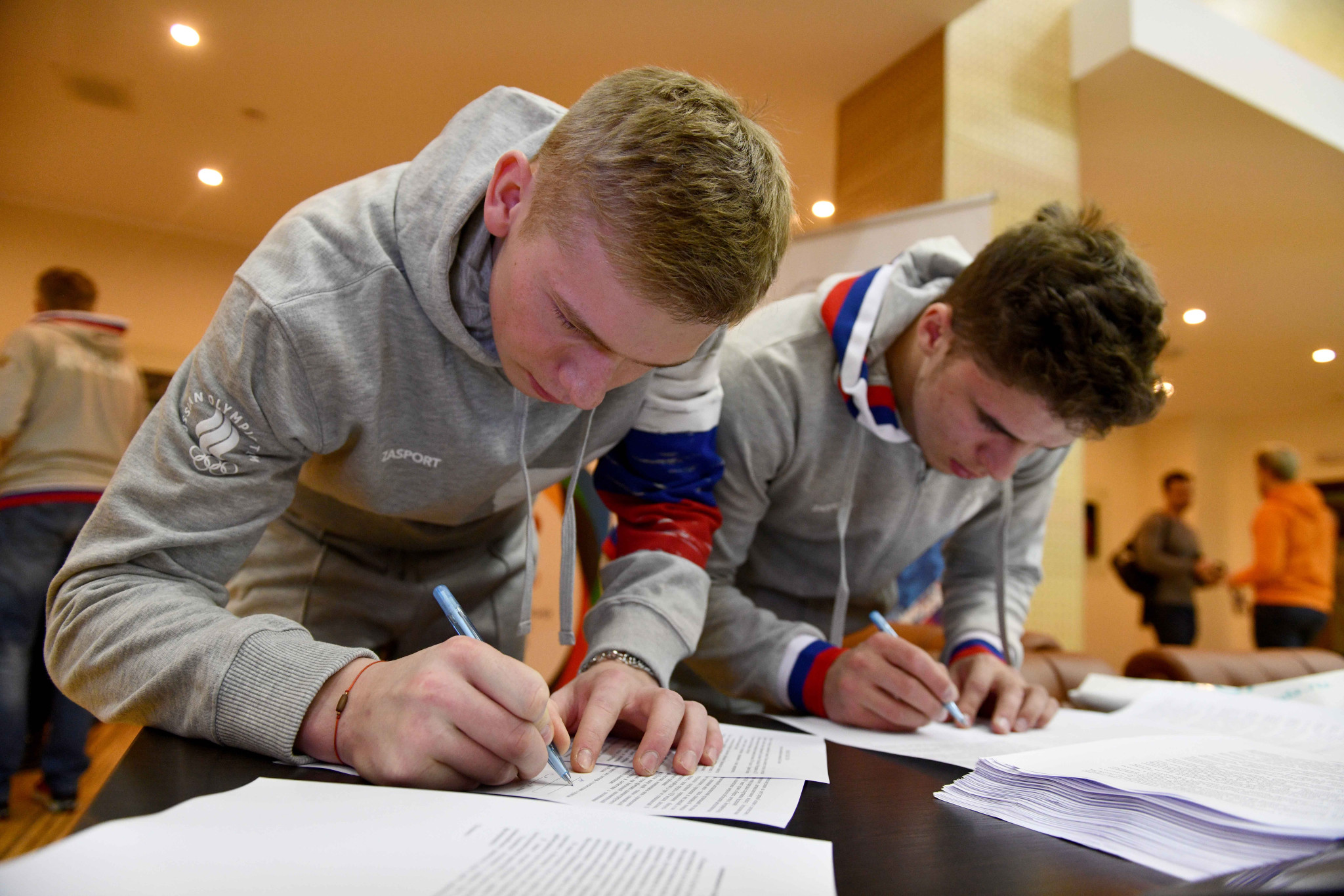 EYOF participants are ready to undergo doping control in Sarajevo