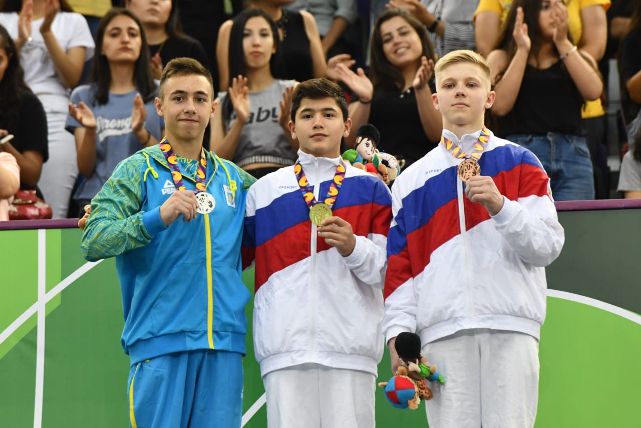 Гимнаст Мухаммаджон Якубов – обладатель “золота” ЕЮОФ-2019