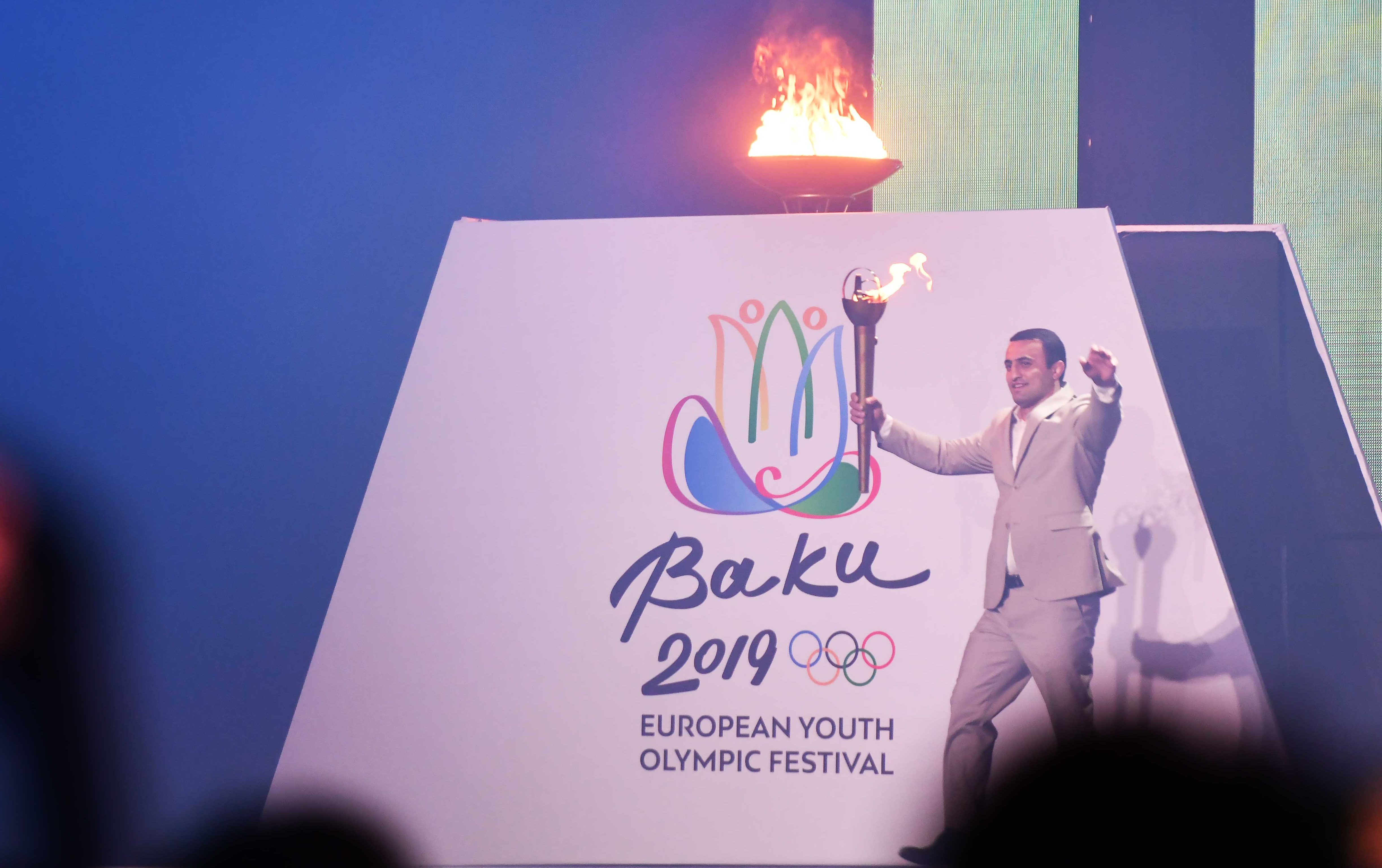Церемония открытия XV Европейского юношеского Олимпийского летнего фестиваля. Фотогалерея.