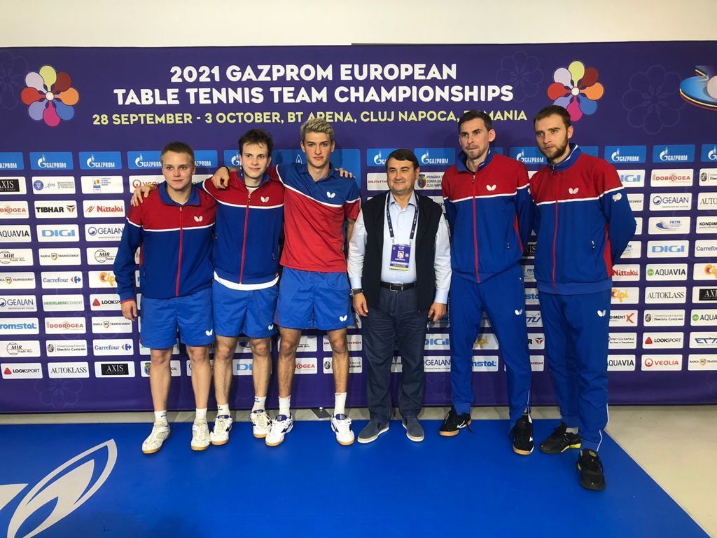 Сборная России – в финале командного чемпионата Европы по настольному теннису!