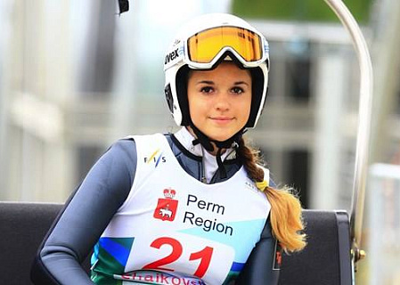 Софья Тихонова – знаменосец сборной России на церемонии открытия Игр-2016 в Лиллехаммере